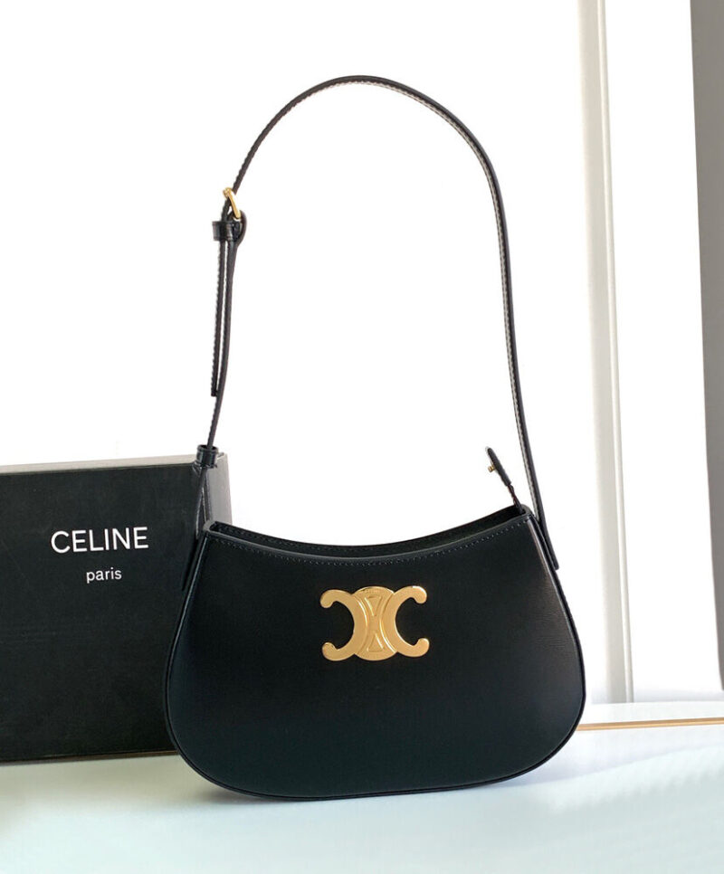 Celine Tilly Medium Bag 115703 Black